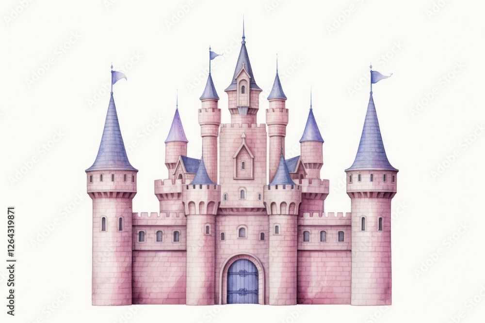 Castle architecture building tower. Castle architecture building tower.