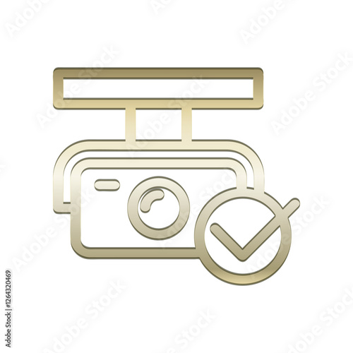 CCTV icon design template