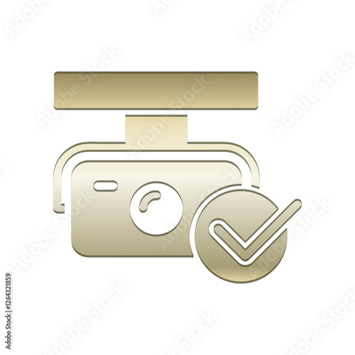 CCTV icon design template