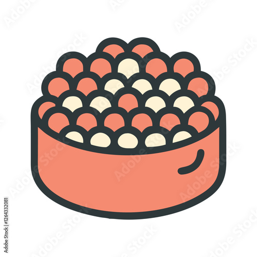 Japanese rice with roe