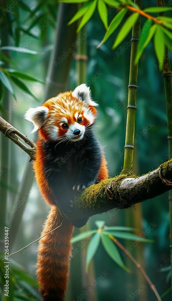 Fototapeta premium Cute wildlife animals 