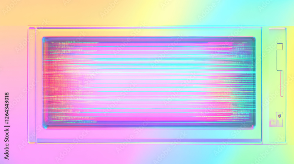 An abstract pastel neon rainbow pixel texture with a gradient of soft neon colors, designed to resemble a TV static display. The digital noise creates a glitchy, pixelated background An abstract pastel neon rainbow pixel texture with a gradient of soft neon colors, designed to resemble a TV static display. The digital noise creates a glitchy, pixelated background