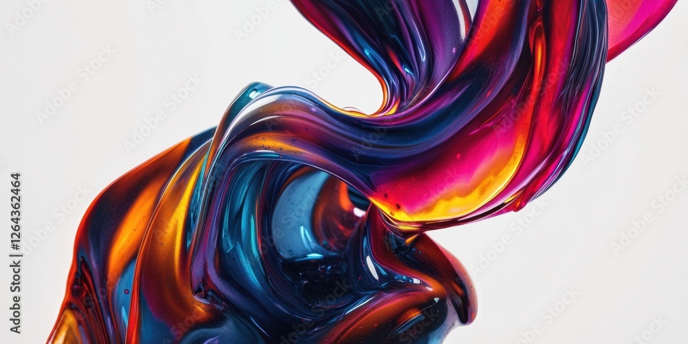 Obraz premium splatter art Eye-catching photography bold 