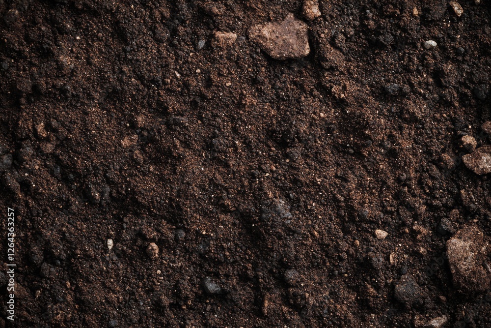 Dark Soil Texture: A Rich, Earthy Photographic Study Dark Soil Texture: A Rich, Earthy Photographic Study