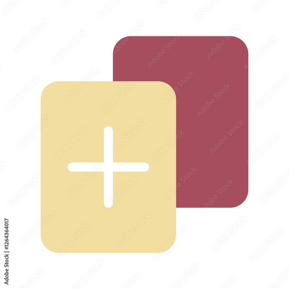 Fototapeta premium Creative Card Deck for Games and Learning