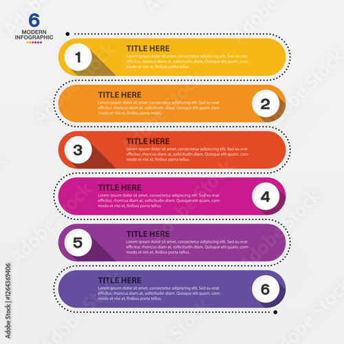 Infographic 6 steps.