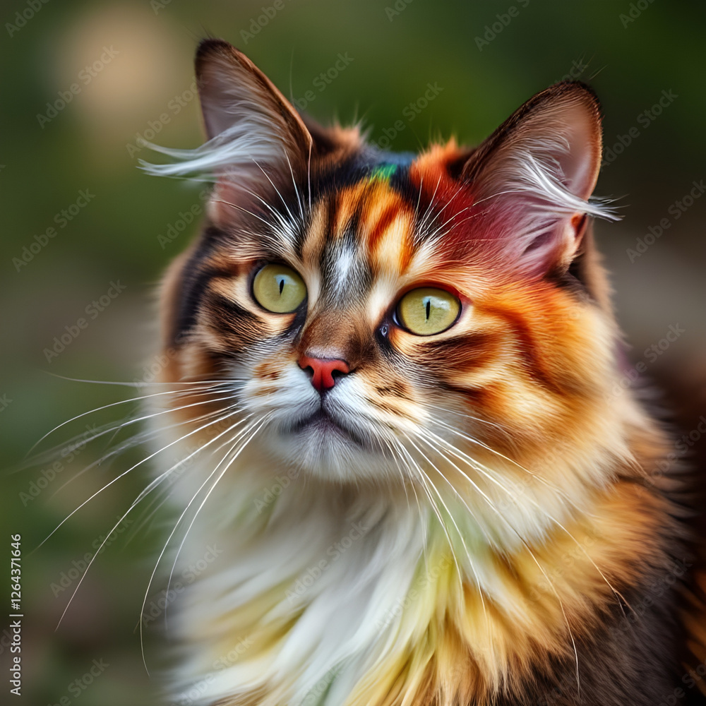 portrait of a cat portrait of a cat