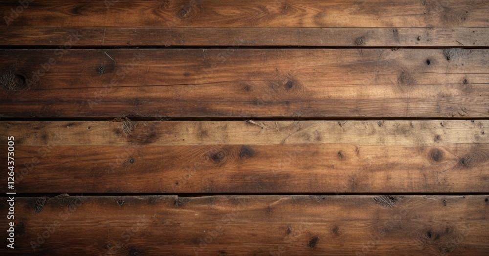 Naklejka premium Vintage wooden board with worn and distressed surface , natural, distressed, wooden boards