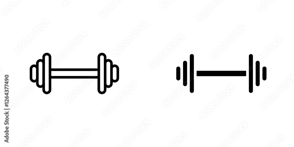 Gym icons. stroke line and black solid icons Gym icons. stroke line and black solid icons