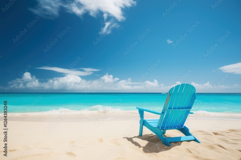 Tropical beach chair sky outdoors. Tropical beach chair sky outdoors.