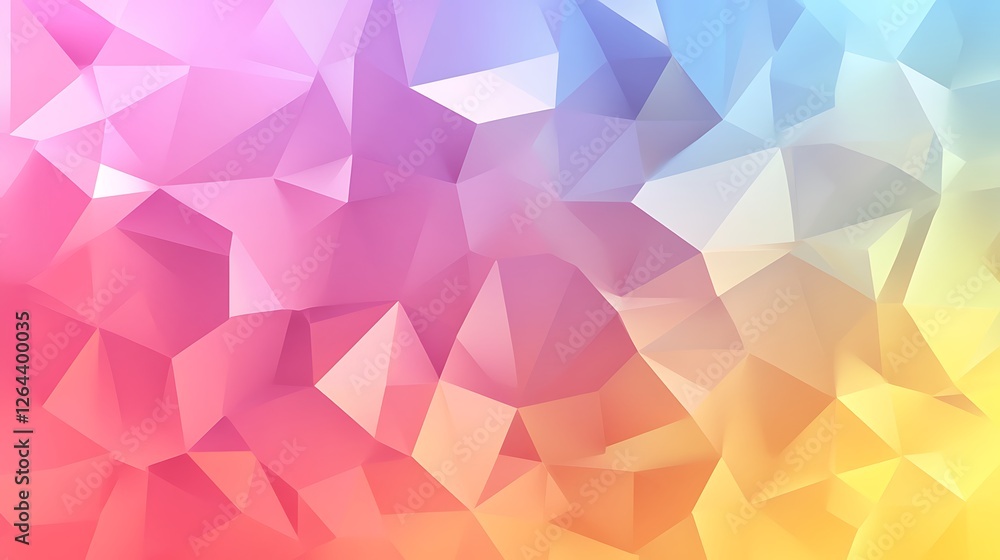 Abstract Pastel Geometric Triangular Pattern Background Abstract Pastel Geometric Triangular Pattern Background