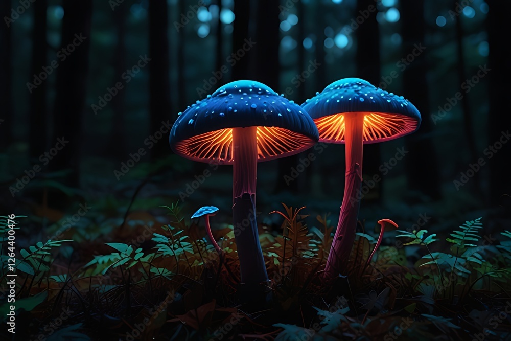 Fototapeta premium fly agaric in the forest