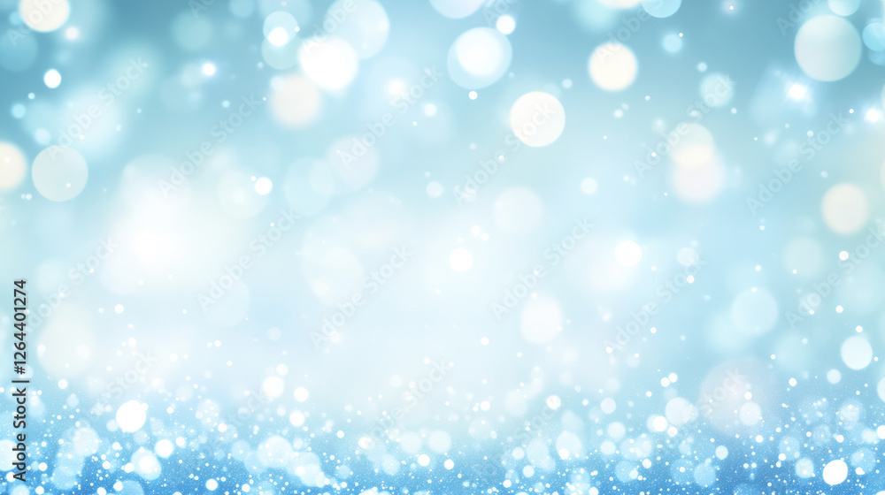 A dreamy festive background featuring a starry sky with blue light bokeh, creating a magical atmosphere for the holiday season. The soft glow and twinkling stars evoke feelings of celebration and joy A dreamy festive background featuring a starry sky with blue light bokeh, creating a magical atmosphere for the holiday season. The soft glow and twinkling stars evoke feelings of celebration and joy