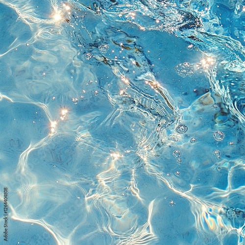 blue water background