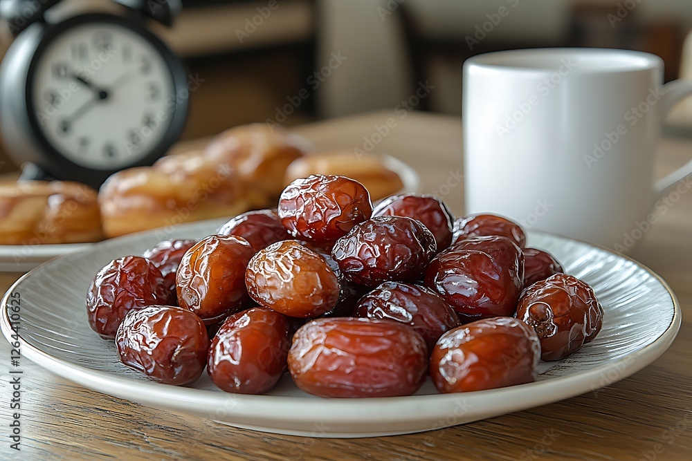Ramadan halal food, Fresh Medjool Dates in a bowl. Ramadan kareem. Ramadan halal food, Fresh Medjool Dates in a bowl. Ramadan kareem.