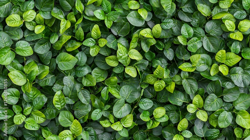 Lush Green Foliage Texture Background Lush Green Foliage Texture Background