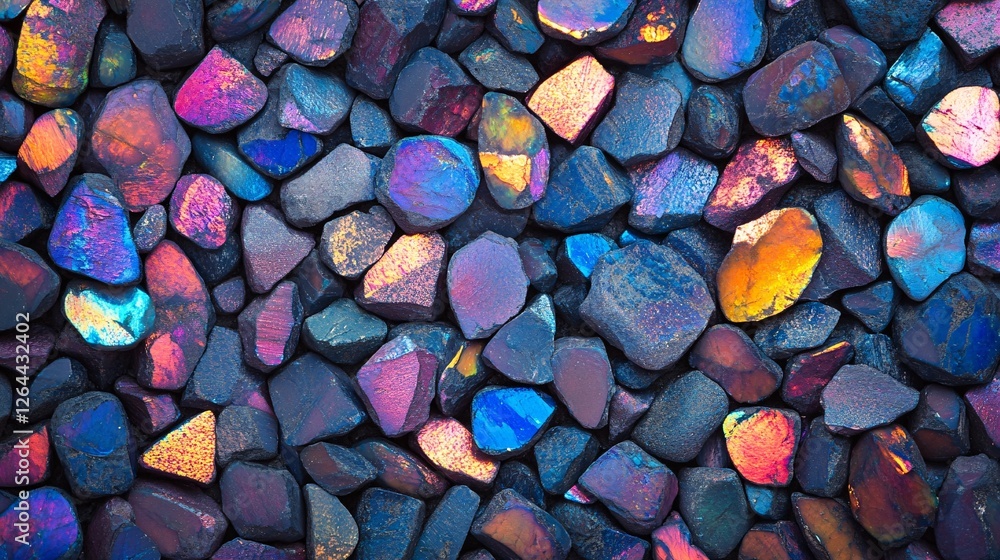 Vibrant colorful stones display nature abstract art close-up textured background aesthetic exploration Vibrant colorful stones display nature abstract art close-up textured background aesthetic exploration