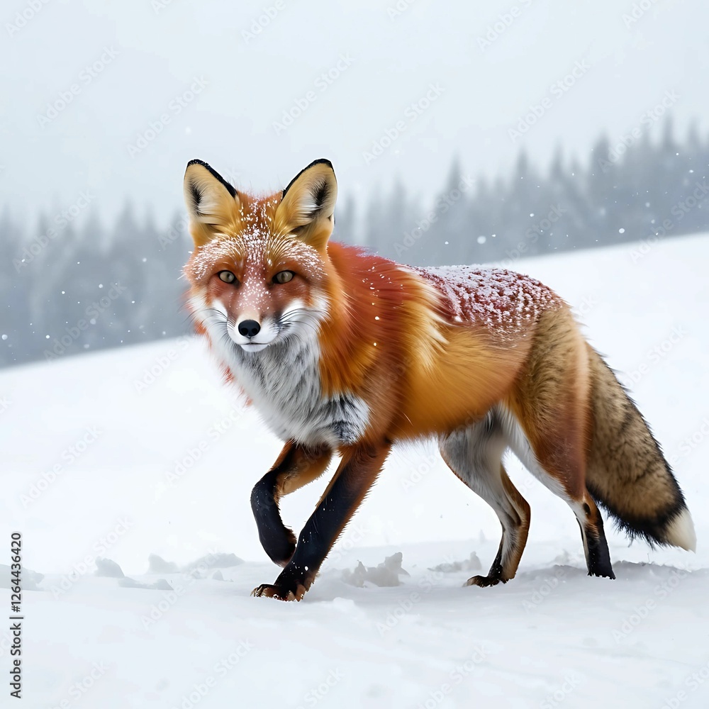 Obraz premium A hyper-realistic image of an animal 