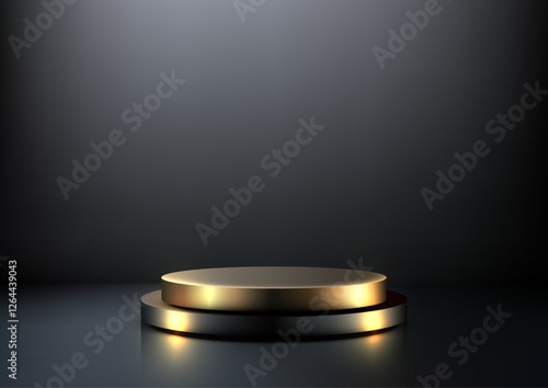 luxury gold gray minimalist...