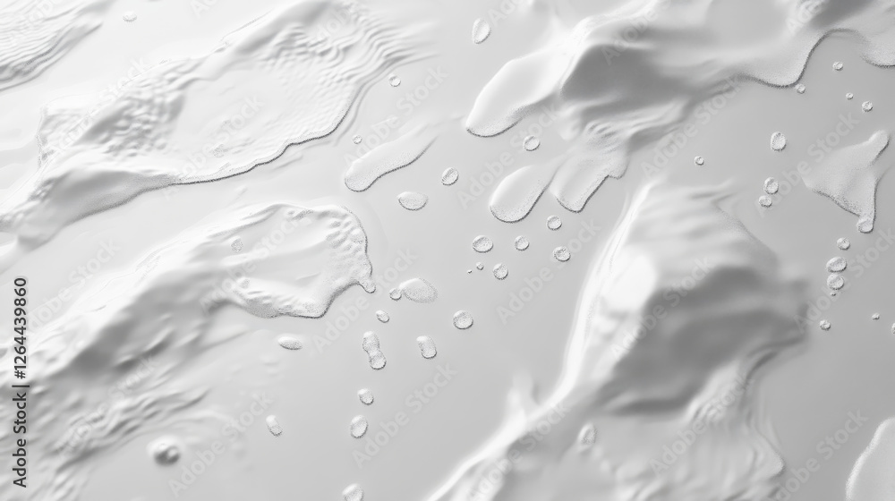 Condensation water drops on white horizontal background. Rain droplets with light reflection abstract wet texture, scattered pure aqua blobs pattern, backdrop, Realistic 3d vector footer or header Condensation water drops on white horizontal background. Rain droplets with light reflection abstract wet texture, scattered pure aqua blobs pattern, backdrop, Realistic 3d vector footer or header