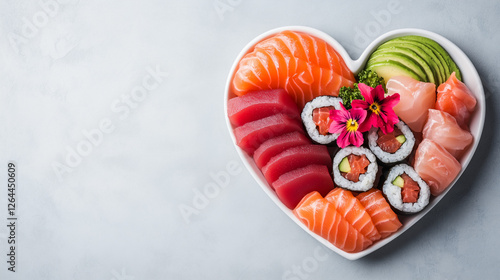 Sushi Love: A heart-shaped ...
