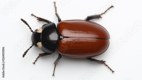 Red and Black Beetle Close-...