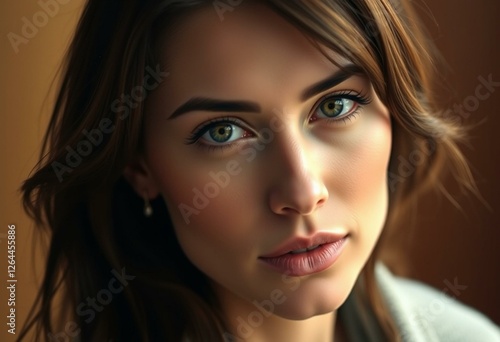 Wallpaper Mural Portrait of a woman with masculine features Torontodigital.ca