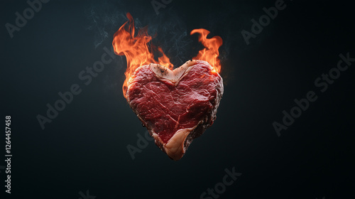 Heart of Fire Steak: A hear...