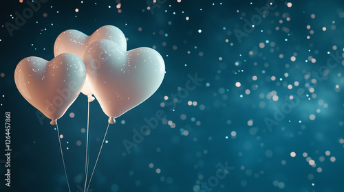 Floating Hearts: Three lumi...