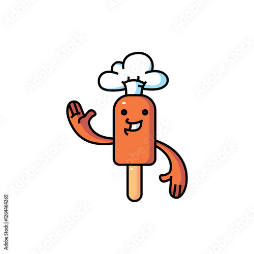 mascot symbol logo character ice cream.eps