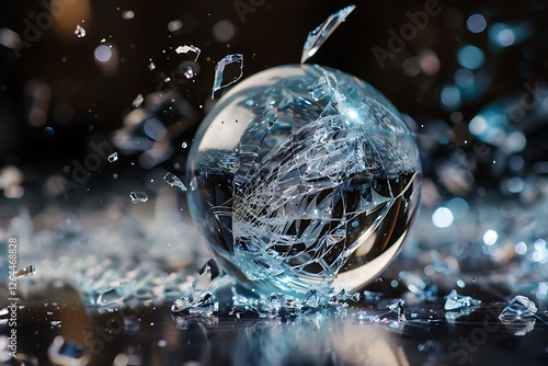 Wallpaper Mural broken glass ball
 Torontodigital.ca