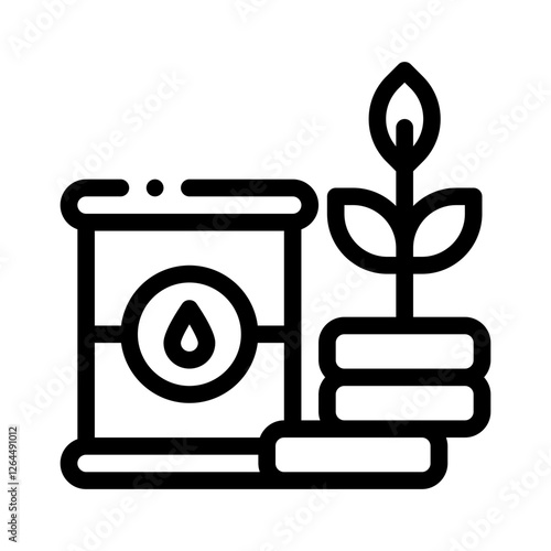 commodities line icon