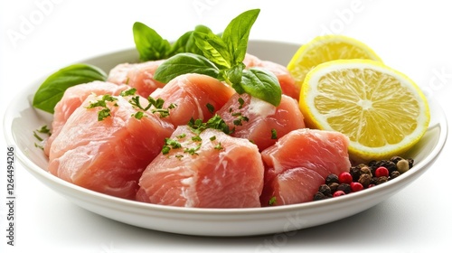 Raw chicken meat isolated on transparent no background --chaos 30 --ar 16:9 --stylize 300 --v 6.1 Job ID: c2693707-1efa-40d6-b29f-ff78fc55f982