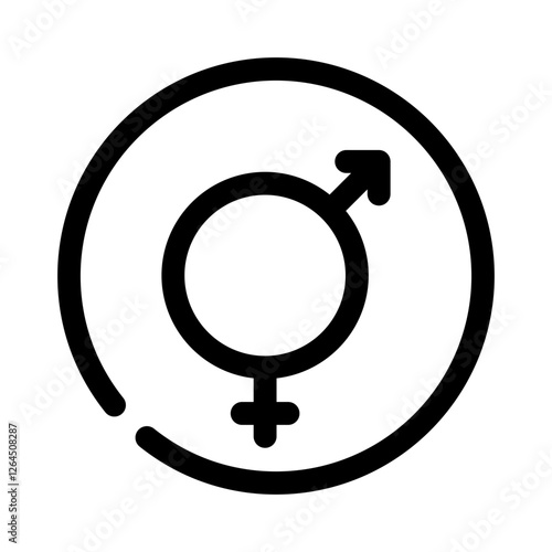 inclusivity line icon