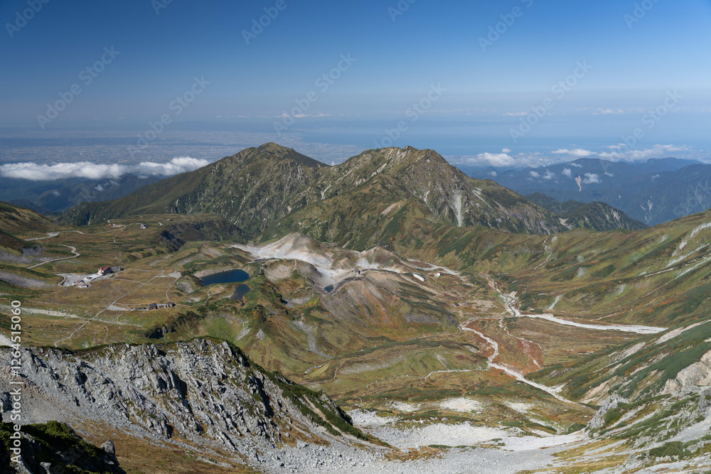 Fototapeta premium 立山からの眺め