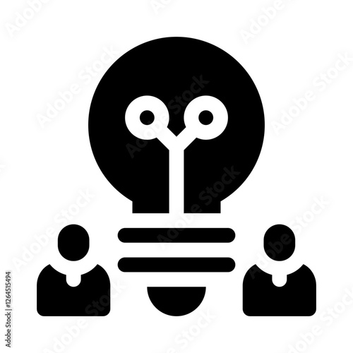 inclusivity glyph icon