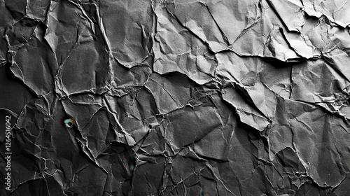 Wallpaper Mural Crumpled dark paper texture background, design element Torontodigital.ca