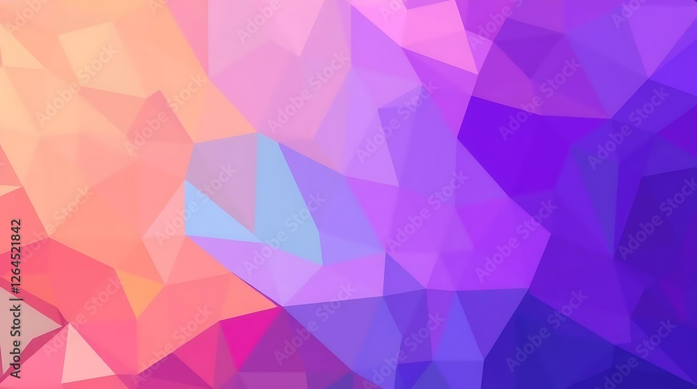 High-resolution abstract background image with a low-poly style, employing a vibrant color scheme of complementary hues, creating a visually striking and modern aesthetic, with a de. High-resolution abstract background image with a low-poly style, employing a vibrant color scheme of complementary hues, creating a visually striking and modern aesthetic, with a de.