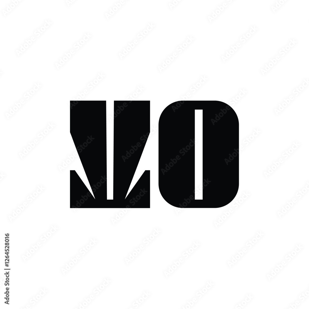 VO monogram logo design letter text name symbol monochrome logotype alphabet character simple logo VO monogram logo design letter text name symbol monochrome logotype alphabet character simple logo