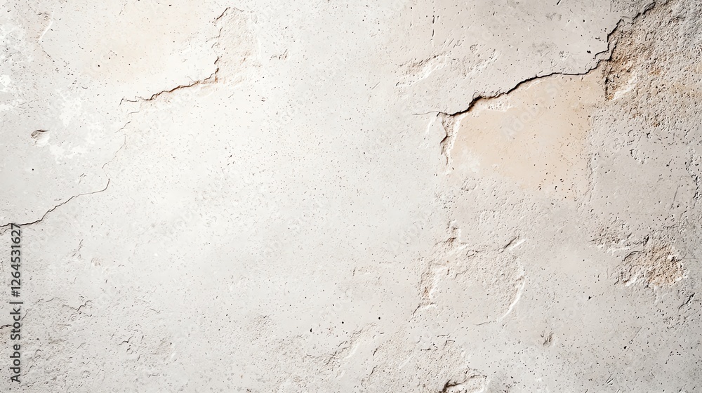 Cracked white wall texture background, ideal for architecture and design projects. Cracked white wall texture background, ideal for architecture and design projects.