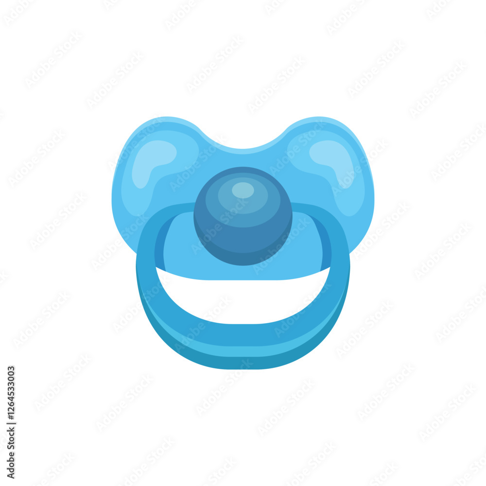 Baby pacifier icon in flat style. Nipple for newborn child vector illustration on isolated background. Soother sign business concept. Baby pacifier icon in flat style. Nipple for newborn child vector illustration on isolated background. Soother sign business concept.