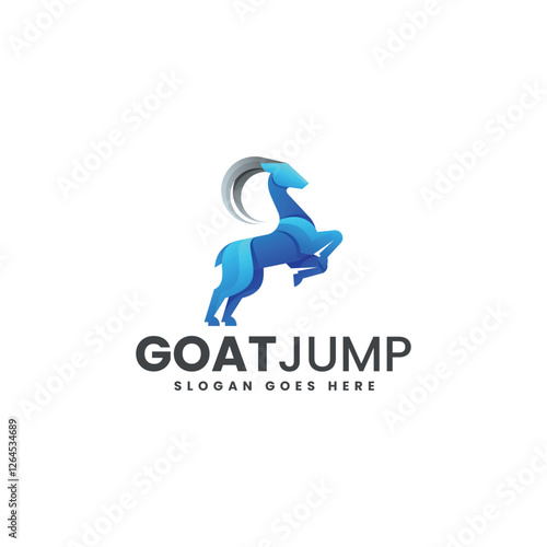 Wolves Gradient Colorful Logo