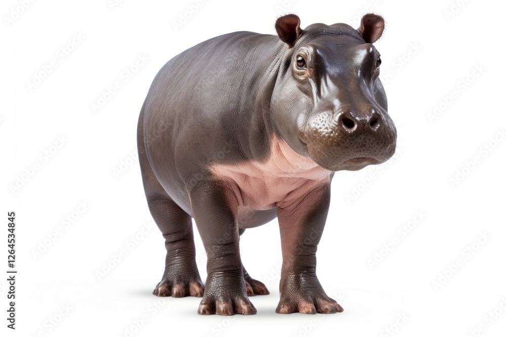 Calf hippopotamus wildlife animal. Calf hippopotamus wildlife animal.