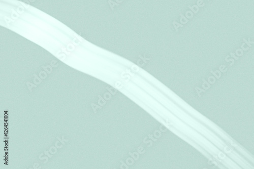 Fluid Dynamics Abstract Background in Light Teal Color