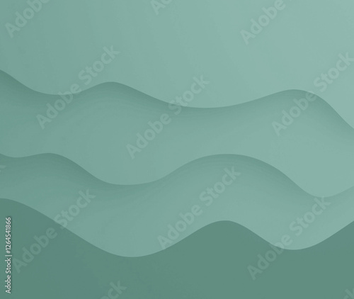 Geometric Light Teal Color Shapes and Patterns Abstract Background for Bold Designs
