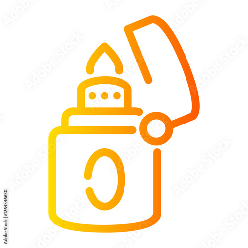 lighter Line Gradient Icon