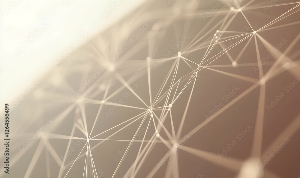 Abstract network connection background. Elegant beige and brown geometric design, ideal for technology, communication, or business concepts. Abstract network connection background. Elegant beige and brown geometric design, ideal for technology, communication, or business concepts.