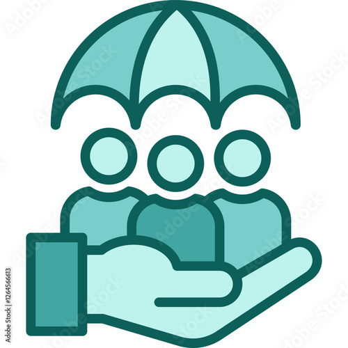 Social Security solid icon