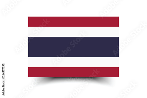 Thailand flag. Flag of Thailand. Flag icon. Standard color. Standard size. A rectangular flag. Computer illustration. Digital illustration. Vector illustration. Free Download Thailand flag. Flag of Thailand. Flag icon. Standard color. Standard size. A rectangular flag. Computer illustration. Digital illustration. Vector illustration. - GFXLoad
