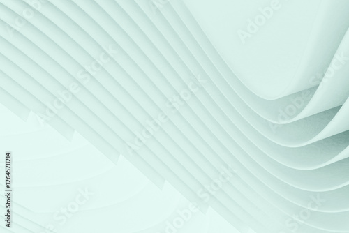 Light Teal Paper Fold Background for Minimalist and Elegant Designs